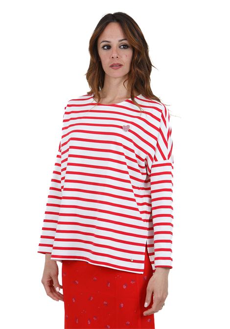 Filly maglia girocollo rigata DES PETIT HAUTS | Maglie | FILLY-1E250214RA195